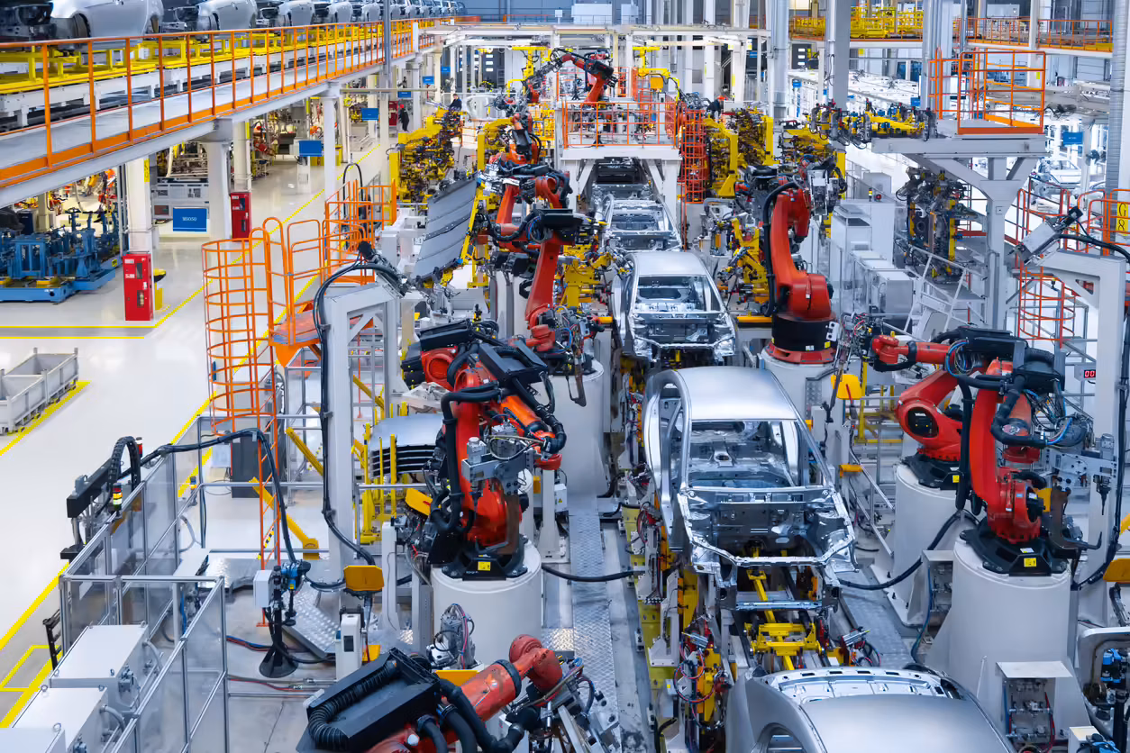 Industrial application and machinery for Automotive sector